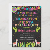 Invitation à une fête de fin d'études Fiesta mexic (Devant)