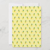 Invitation à une fête de Flamant rose tropical (Dos)