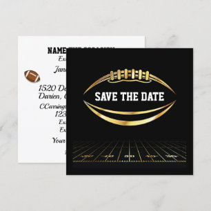 Invitation à une fête de football
