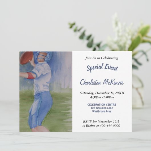 INVITATION À UNE FÊTE DE GARÇONS (Debout devant)