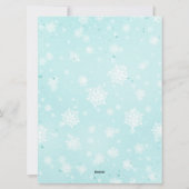 Invitation à une fête de gâteaux de Noël avec du c (Dos)