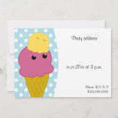 Invitation à une fête de glace (Dos)