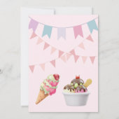 Invitation à une fête de glace, 6ème anniversaire (Dos)