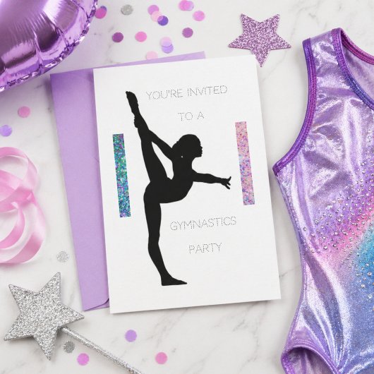 Invitation à une fête de gymnastique