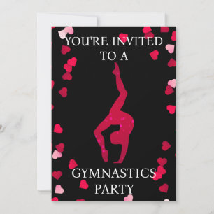 Invitation à une fête de gymnastique