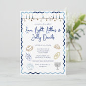 Invitation à une fête de Hanukkah (Debout devant)