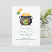 Invitation à une fête de la Saint-Patrick (Debout devant)