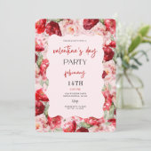 Invitation à une fête de la Saint-Valentin (Debout devant)