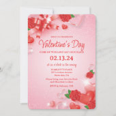 Invitation à une fête de la Saint-Valentin (Devant)
