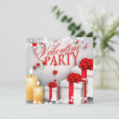 Invitation à une fête de la Saint-Valentin (Debout devant)