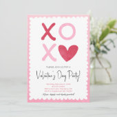 Invitation à une fête de la Saint-Valentin (Debout devant)