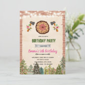 Invitation à une fête de lancer de hache (Debout devant)