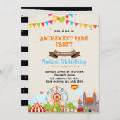 Invitation à une fête de loisirs (Devant / Derrière)