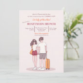 Invitation à une fête de lune de miel (Debout devant)