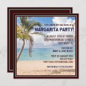 Invitation à une fête de Margarita (Devant / Derrière)