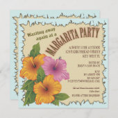 Invitation à une fête de Margarita (Devant / Derrière)