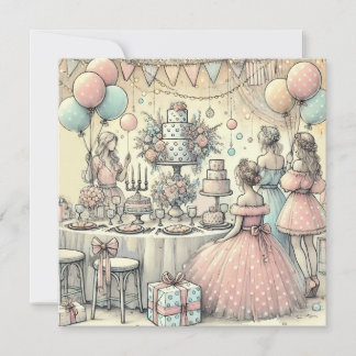 Invitation à une fête de mariage