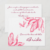 INVITATION À UNE FÊTE DE MARIAGE (Devant / Derrière)