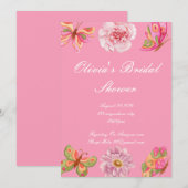 Invitation à une fête de mariage (Devant / Derrière)