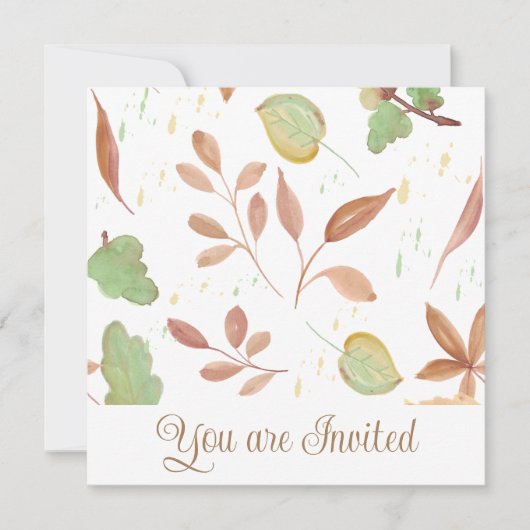 Invitation à une fête de mariage (Devant)
