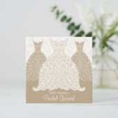 Invitation à une fête de mariage (Debout devant)