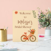 Invitation à une fête de mariage, bicyclette flora (Mariage)