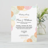 invitation à une fête de mariage romantique (Debout devant)