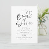 Invitation à une fête de mariage, typographie boho (Debout devant)