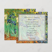 Invitation à une fête de mariage, Vincent van Gogh (Devant / Derrière)