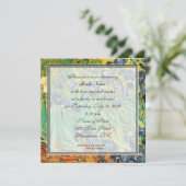 Invitation à une fête de mariage, Vincent van Gogh (Debout devant)