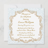 Invitation à une fête de naissance de garçon (Dos)