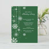 Invitation à une fête de Noël (Debout devant)