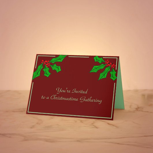 Invitation à une fête de Noël à Noël