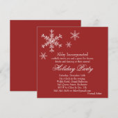 Invitation à une fête de Noël (corp) (Devant / Derrière)
