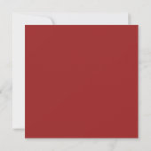 Invitation à une fête de Noël (corp) (Dos)