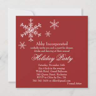 Invitation à une fête de Noël (corp)
