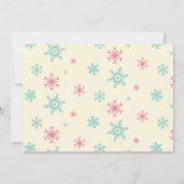 Invitation à une fête de Noël de chaton espiègle (Dos)