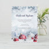 Invitation à une fête de Noël, Invitations de Noël (Debout devant)