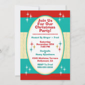 Invitation à une fête de Noël qui s'éclate - Coupl (Dos)