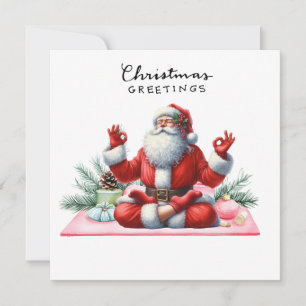 Invitation à une fête de Noël Yoga avec le Père No
