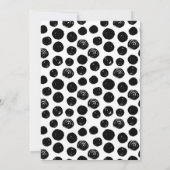 Invitation à une fête de panda mignon (Dos)
