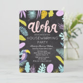 Invitation à une fête de pendaison de crémaillère  (Debout devant)