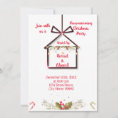 Invitation à une fête de pendaison de crémaillère (Devant)