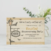 Invitation à une fête de pendaison de crémaillère (Debout devant)
