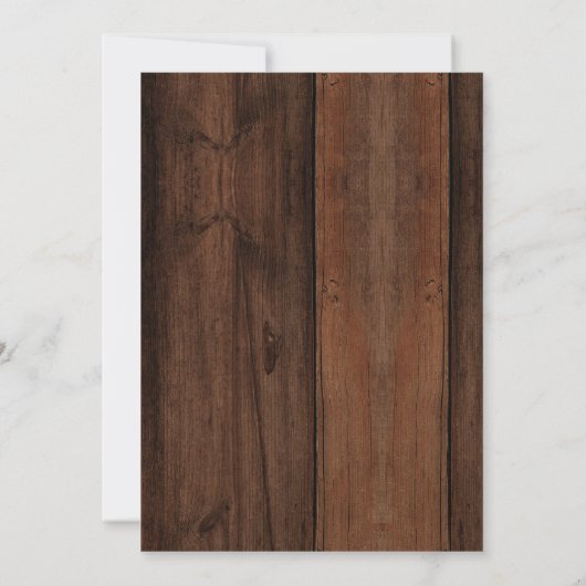 Invitation à une fête de petit-déjeuner aux gaufre (Dos)