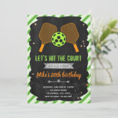 Invitation à une fête de pickleball (Debout devant)