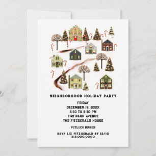 Invitation à une fête de quartier