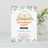 Invitation à une fête de retraite (Debout devant)