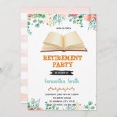 Invitation à une fête de retraite (Devant / Derrière)