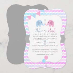 Invitation à une fête de révélation du sexe Chevro